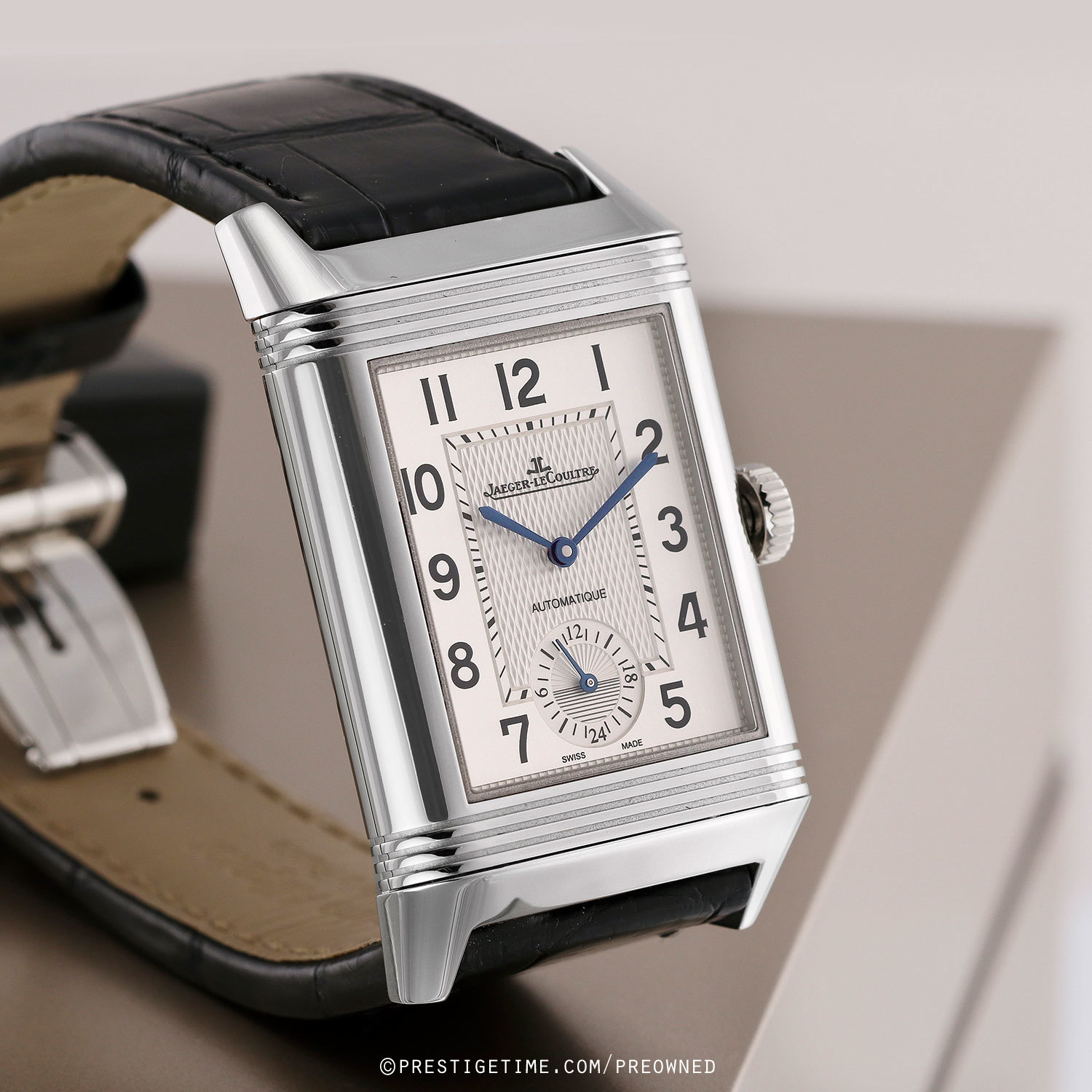 Pre-owned Jaeger LeCoultre Reverso Classic Duoface Automatic